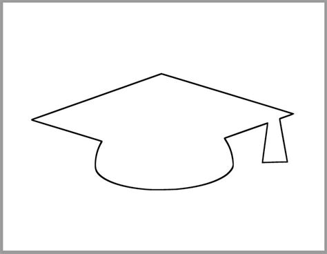 Printable Graduation Cap Template