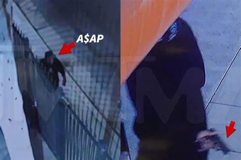 ASAP Rocky Shown in Video Appearing to Hold Gun Before Shooting ...