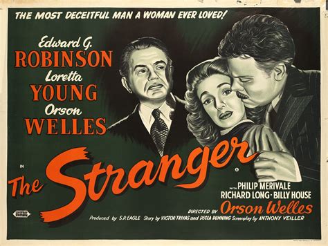 Vintage poster – The Stranger, Orson Welles – Galerie 1 2 3