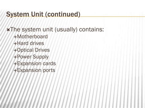 PPT - Motherboard & System Unit PowerPoint Presentation, free download - ID:2383712