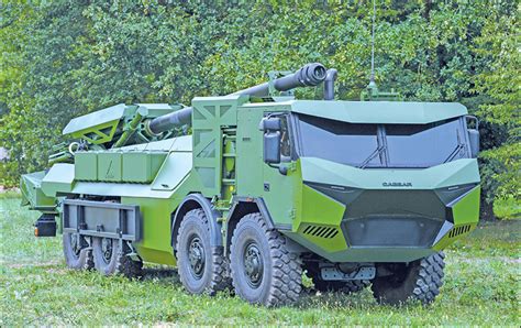 Denmark Orders Four Additional Nexter CAESAR 8x8