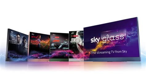 Sky Glass Streaming TV: Up to 140 Channels & 20 Apps Through Internet ...