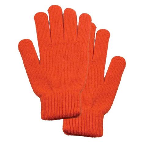 Simplicity - Simplicity Men/Women Full Gloves Solid Color Knitted ...