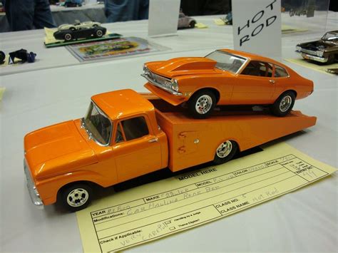 Ford Truck Hauler and 71 Mercury Drag Car Model Cars Kits, Kit Cars ...