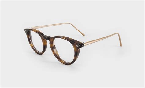 Round Tortoise Shell Glasses for Men - Banton Frameworks