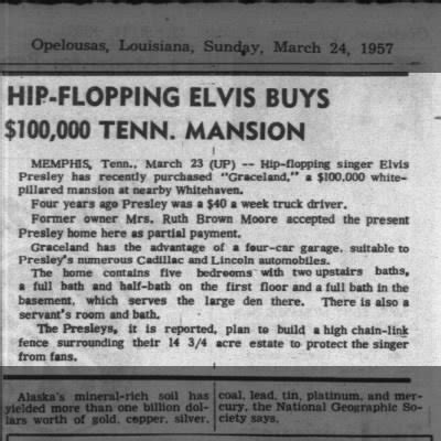 Elvis buys Graceland - Newspapers.com™