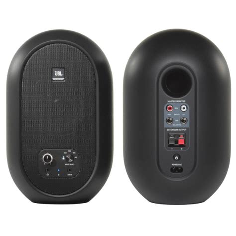 Bocinas Monitor JBL 104-BT Bluetooth Studio Profesional Negro