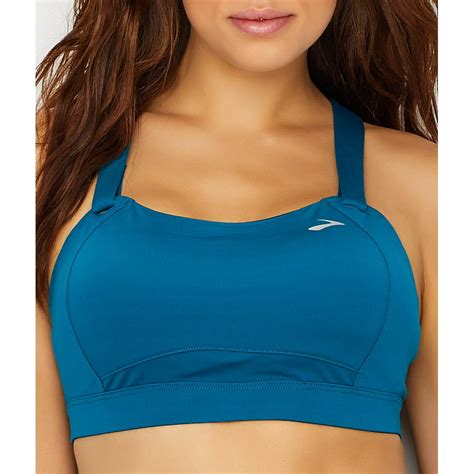 Brooks - Brooks Womens Juno High Impact Wire-Free Sports Bra Style-350071 - Walmart.com ...