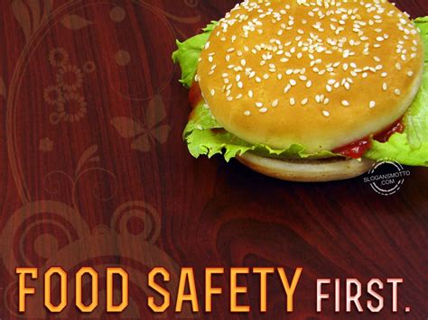 Food Safety Slogans