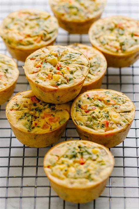 Mini Chickpea Flour Frittatas (Vegan) - The Simple Veganista