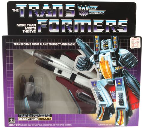 Decepticon Jets Ramjet (Transformers, G1, Decepticon) | Transformerland ...