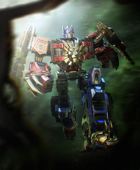 ArtStation - Beast-Mode Optimus Prime