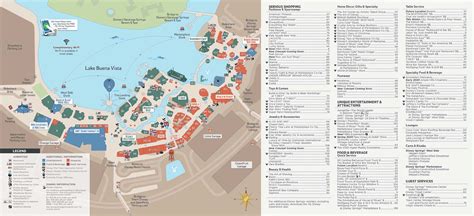 Disney Springs guide map - October 2020 - Photo 1 of 2