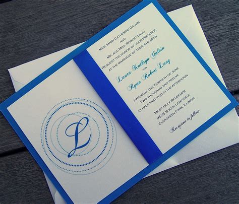 Blue Wedding Invitations | maserrfk Blue w i