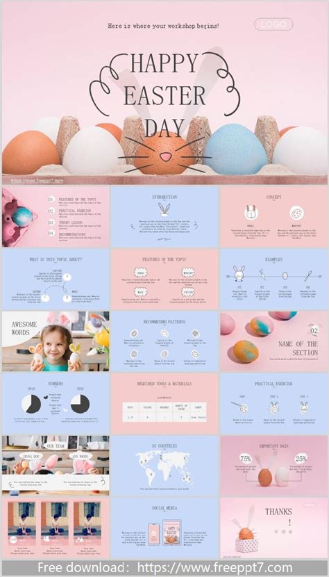 Easter Egg PowerPoint Templates & Google Slides