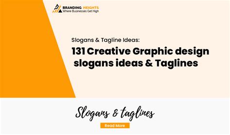 131 Creative Graphic design slogans ideas & Taglines - Branding Heights ...