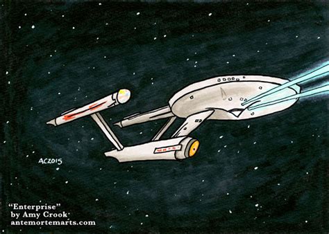 Star Trek Enterprise Drawing at PaintingValley.com | Explore collection ...