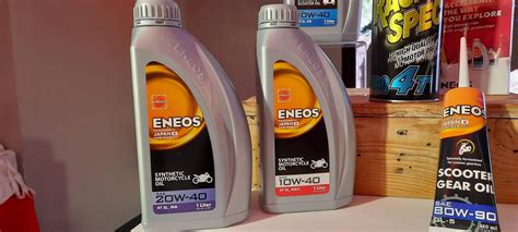 ENEOS Motor Oil Complete Product Line Up for Cars and Motorcycles ...