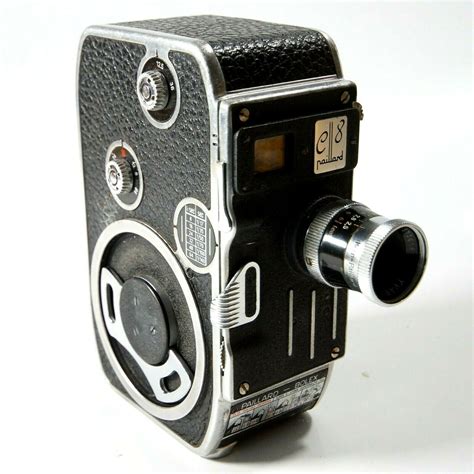 Paillard Bolex C8 8mm Film Movie Camera Includes Kern Yvar f2.5 12.5mm Lens | eBay | 8mm film ...