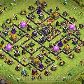 Best TH9 Farming Base Layouts with Links 2023 - Copy Town Hall Level 9 ...