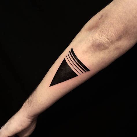 Triangle Tattoo 64 | Triangle tattoo, Triangle tattoo design, Tattoo designs and meanings