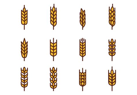 Free Wheat Vector - Download Free Vector Art, Stock Graphics & Images