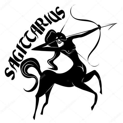 Sagittarius/Elegant zodiac sign — Stock Photo © Oko.Laa #11488029