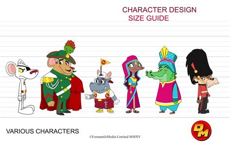 shane cooney: DANGER MOUSE CHARACTER DESIGN