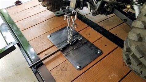 Prototyping a New ATV / UTV Tie Down System for Trailers - Texas Metal Works