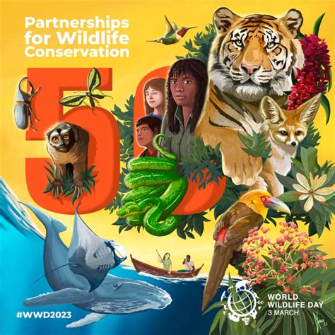 World Wildlife Day 2023 (and 50th Anniversary of first signing of CITES)