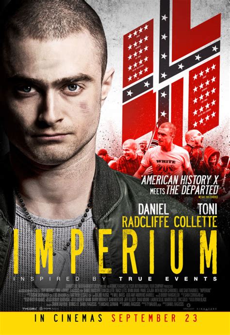 New Poster of Daniel Radcliffe in "Imperium", Plus Q&A!