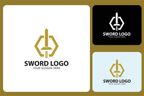 Sword Logo Design Template 26712474 Vector Art at Vecteezy