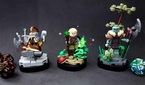 [OC][Art] D&D Miniatures, in LEGO! : r/DnD