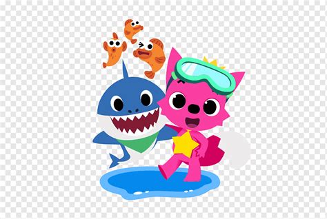 Pinkfong baby shark song, pequeño bebé, tiburón y gato animado ...