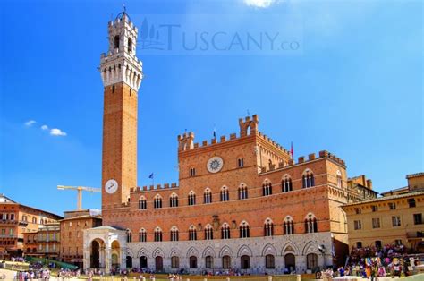 Piazza del Campo Siena Tuscany - Campo Square Siena Italy