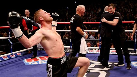 Andrew Flintoff beat Richard Dawson on points in his first professional boxing fight | Boxing ...