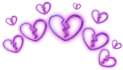 Purple Broken Heart Emoji Transparent Png