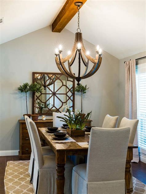 Modern Farmhouse Dining Room Chandelier : Dining Room Boho Style Hit ...