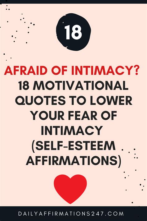 Afraid of Intimacy? 18 Motivational Quotes To Lower Your Fear of ...