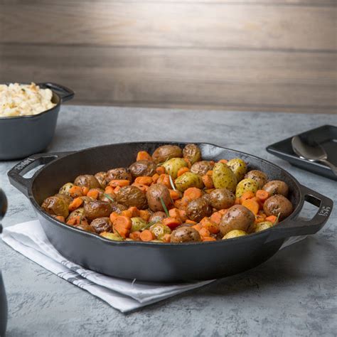 Lodge L10SKL 12" Pre-Seasoned Cast Iron Skillet with Dual Handles