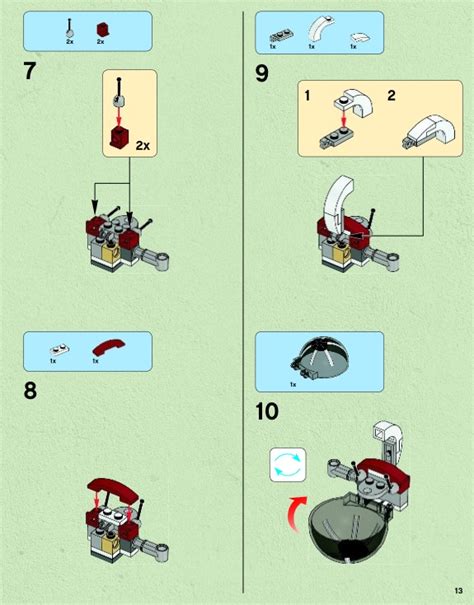 LEGO 75021 Republic Gunship Instructions, Star Wars Episode 2