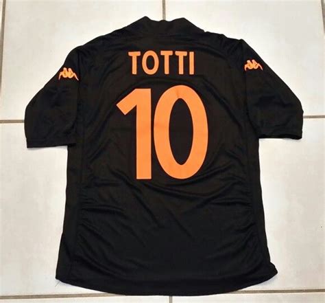 KAPPA AS ROMA TOTTI Soccer Jersey | Vintage shirts, Shirts, Jersey