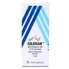 Buy Original Ciloxan 5ML Eye Drops German in Pakistan - Homeopathic Medicine Pakistan