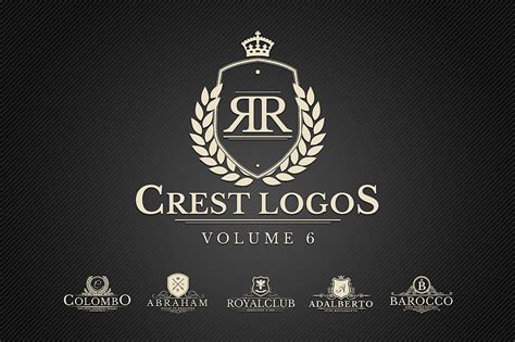 Heraldic Crest Logos Vol.6 ~ Logo Templates on Creative Market