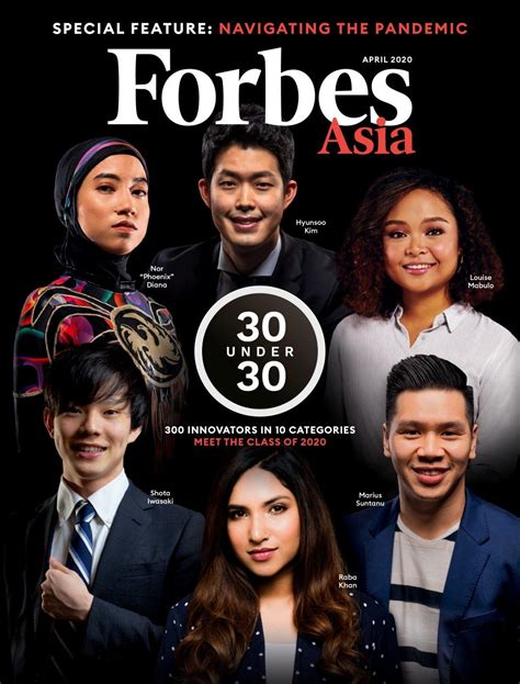 Forbes Releases 2020 30 Under 30 Asia List