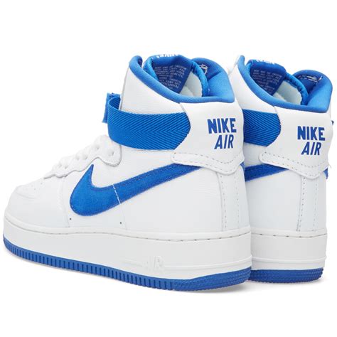 Nike Air Force 1 High Retro QS Summit White & Game Royal | END. (KR)