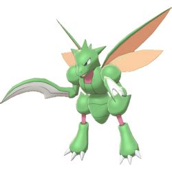 Pokemon Sword and Shield Shiny Scyther 6IV-EV Trained - Pokemon4Ever ...