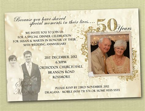 invitationlayout.com | 50th wedding anniversary invitations, 50th anniversary invitations ...