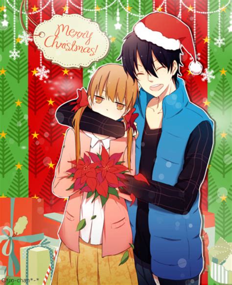 Christmas Anime Couple My Little Monster