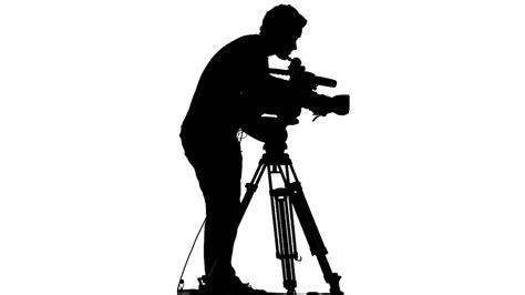 Cameraman Silhouette at GetDrawings | Free download